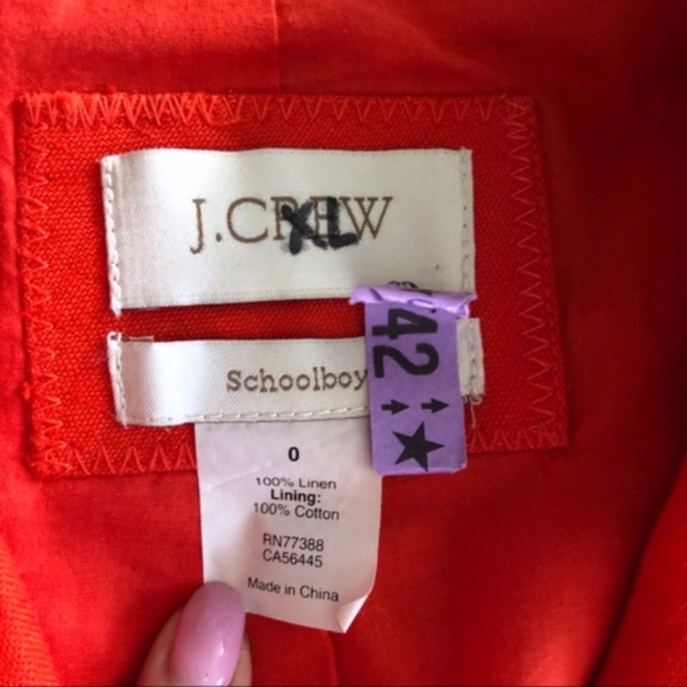 Schoolboy 2 Button Orange Jacket Blazer - image 5